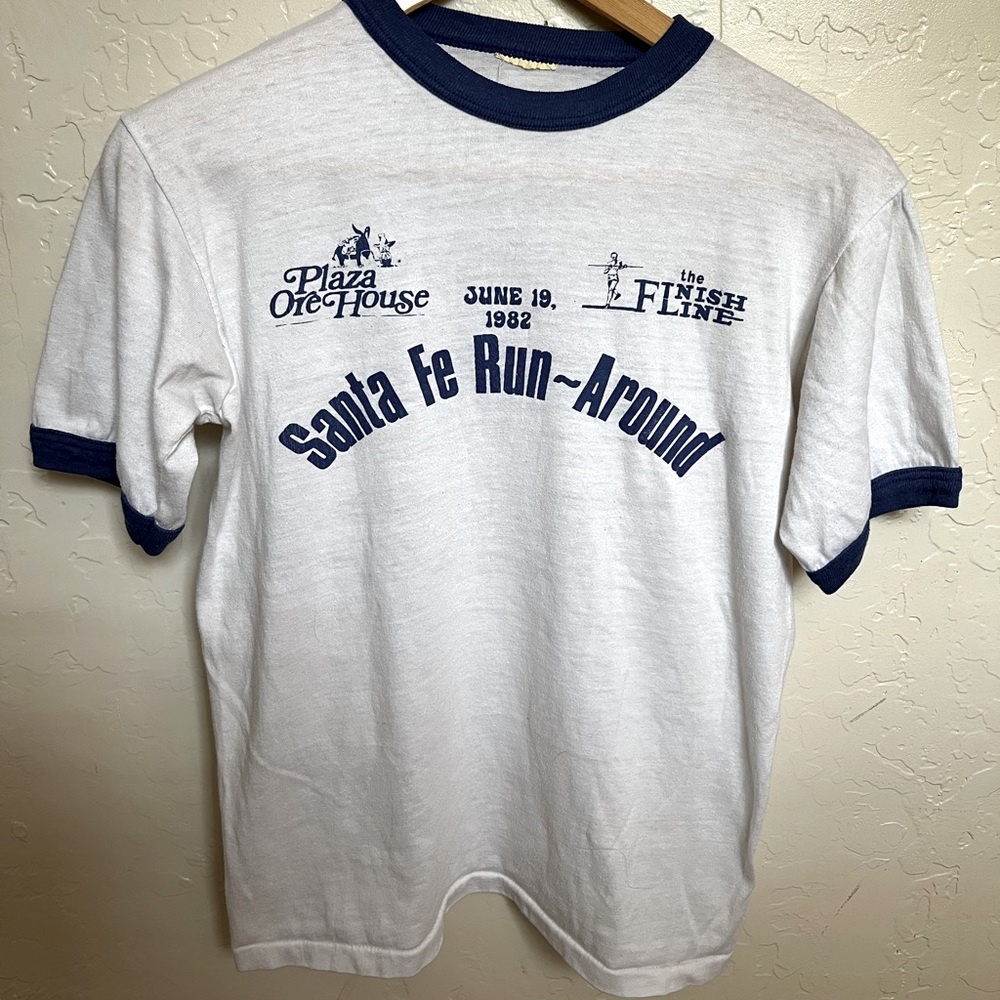 VINTAGE Marathon Ringer T